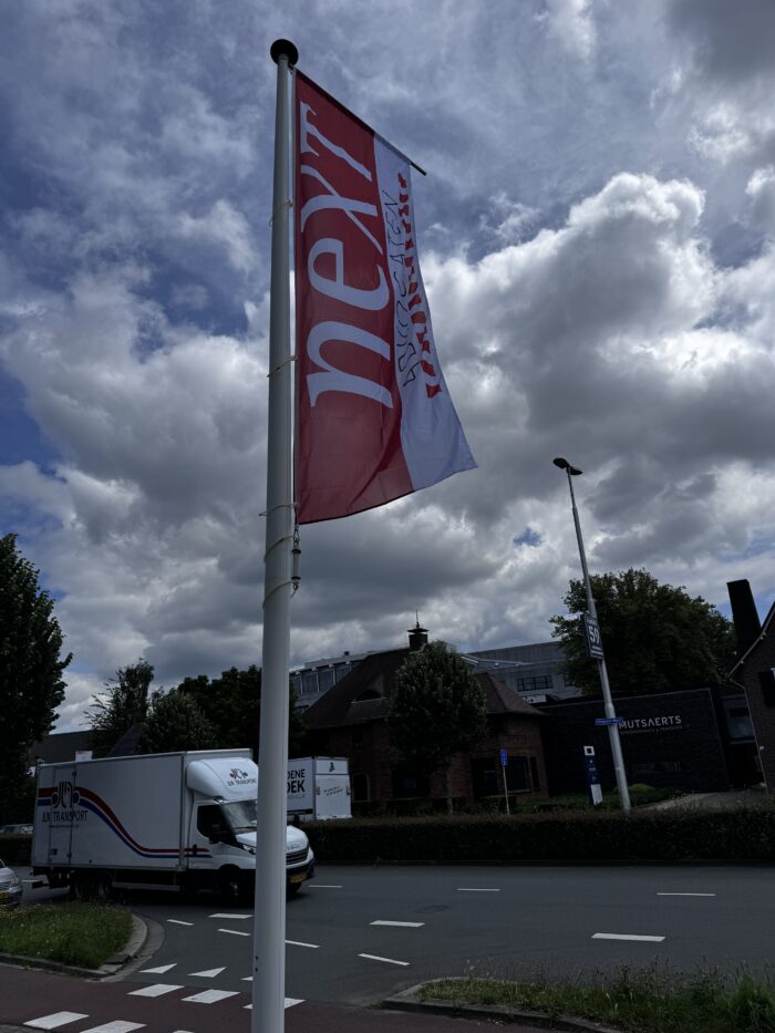 Baniervlag bestellen, in iedere afmeting. - Afbeelding 4